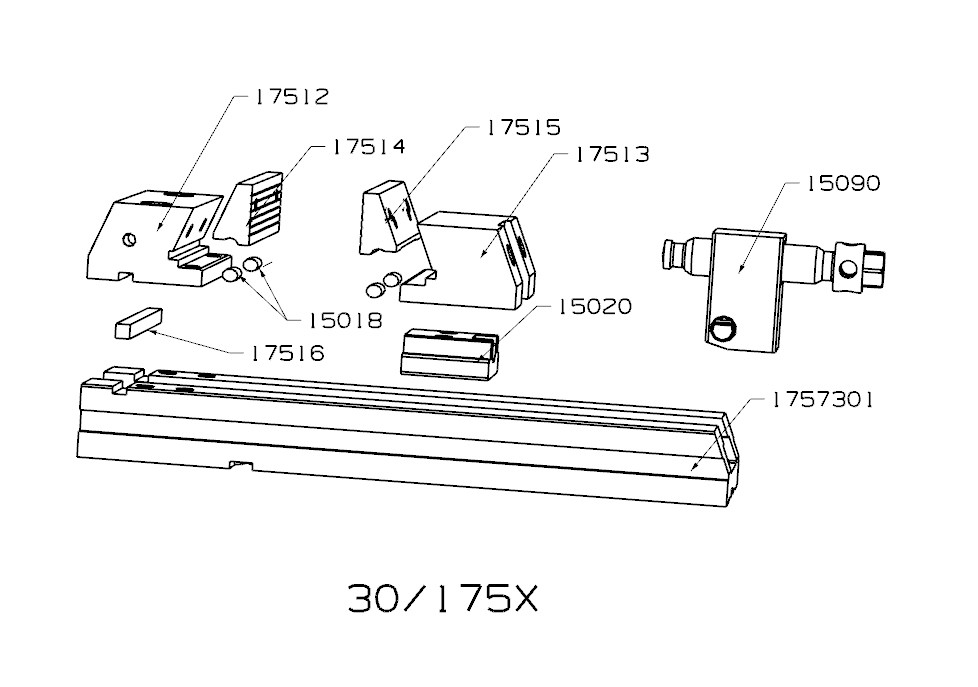 MORDAZA FORZA PERFECT NO GUIADA